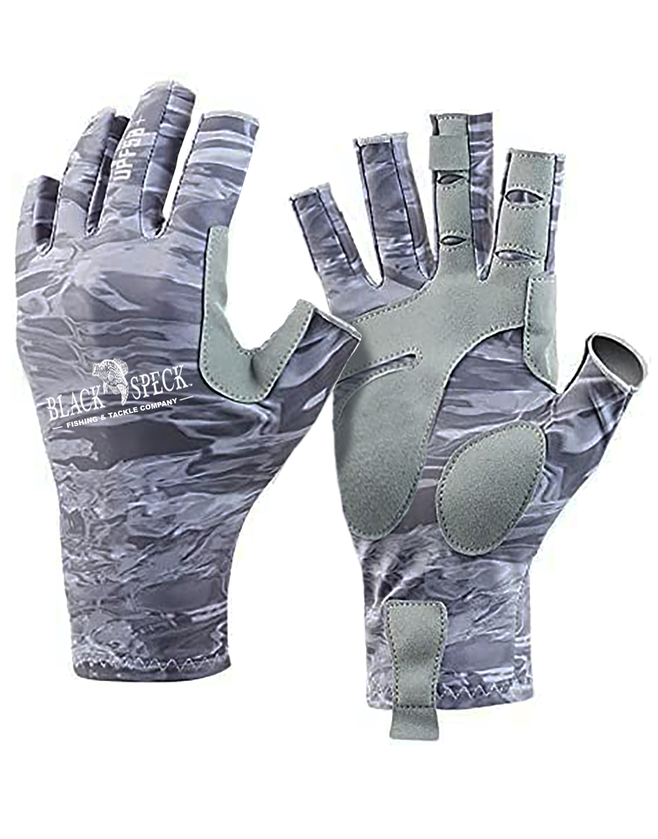 FHM Mark UV Protection Fishing Gloves Khaki